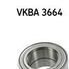 SKF Wheel Bearing Kit VKBA 3664