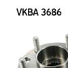 SKF Wheel Bearing Kit VKBA 3686