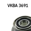 SKF Wheel Bearing Kit VKBA 3691