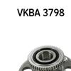 SKF Wheel Bearing Kit VKBA 3798