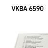 SKF Wheel Bearing Kit VKBA 6590