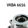 SKF Wheel Bearing Kit VKBA 6616