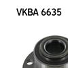 SKF Wheel Bearing Kit VKBA 6635