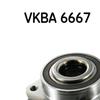 SKF Wheel Bearing Kit VKBA 6667