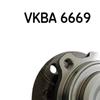 SKF Wheel Bearing Kit VKBA 6669