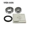 SKF Wheel Bearing Kit VKBA 6686