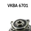 SKF Wheel Bearing Kit VKBA 6701