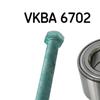 SKF Wheel Bearing Kit VKBA 6702