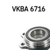 SKF Wheel Bearing Kit VKBA 6716