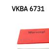 SKF Wheel Bearing Kit VKBA 6731