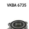 SKF Wheel Bearing Kit VKBA 6735