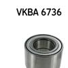 SKF Wheel Bearing Kit VKBA 6736