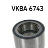 SKF Wheel Bearing Kit VKBA 6743