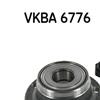 SKF Wheel Bearing Kit VKBA 6776