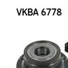 SKF Wheel Bearing Kit VKBA 6778