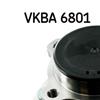 SKF Wheel Bearing Kit VKBA 6801