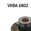 SKF Wheel Bearing Kit VKBA 6802