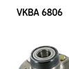 SKF Wheel Bearing Kit VKBA 6806