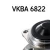 SKF Wheel Bearing Kit VKBA 6822