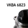 SKF Wheel Bearing Kit VKBA 6823