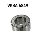 SKF Wheel Bearing Kit VKBA 6849