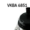 SKF Wheel Bearing Kit VKBA 6851