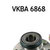 SKF Wheel Bearing Kit VKBA 6868