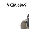 SKF Wheel Bearing Kit VKBA 6869