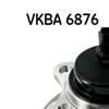 SKF Wheel Bearing Kit VKBA 6876