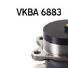 SKF Wheel Bearing Kit VKBA 6883