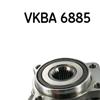 SKF Wheel Bearing Kit VKBA 6885