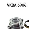 SKF Wheel Bearing Kit VKBA 6906