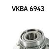 SKF Wheel Bearing Kit VKBA 6943