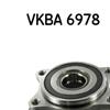 SKF Wheel Bearing Kit VKBA 6978