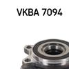 SKF Wheel Bearing Kit VKBA 7094