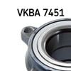 SKF Wheel Bearing Kit VKBA 7451