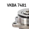 SKF Wheel Bearing Kit VKBA 7481