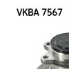 SKF Wheel Bearing Kit VKBA 7567