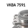 SKF Wheel Bearing Kit VKBA 7591