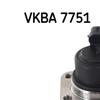 SKF Wheel Bearing Kit VKBA 7751