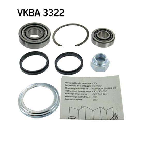 SKF Wheel Bearing Kit VKBA 3322