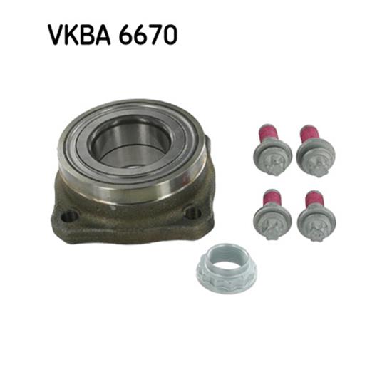 SKF Wheel Bearing Kit VKBA 6670