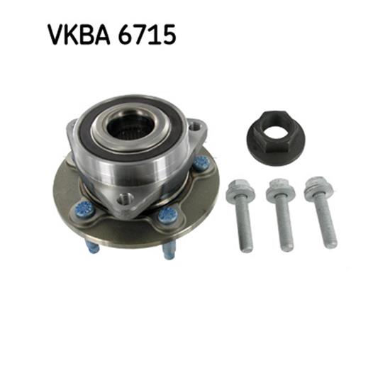 SKF Wheel Bearing Kit VKBA 6715