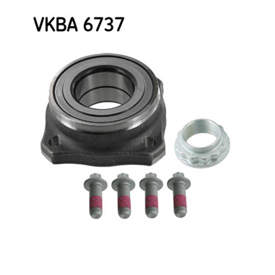 SKF Wheel Bearing Kit VKBA 6737