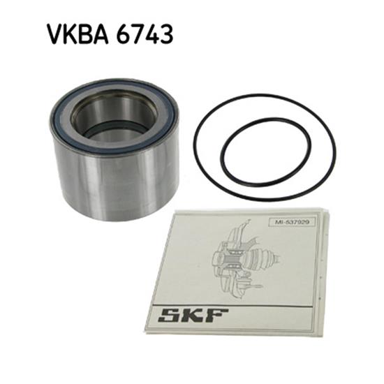 SKF Wheel Bearing Kit VKBA 6743