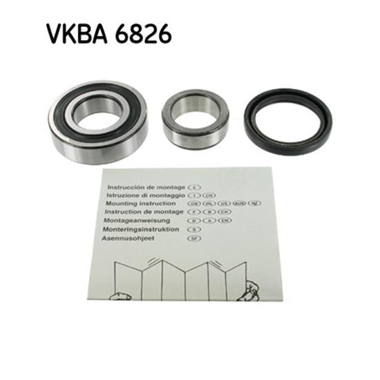 SKF Wheel Bearing Kit VKBA 6826