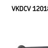 SKF Control ArmTrailing Arm wheel suspension VKDCV 12018