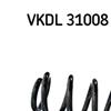 SKF Suspension Spring VKDL 31008