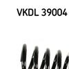 SKF Suspension Spring VKDL 39004