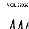 SKF Suspension Spring VKDL 39036